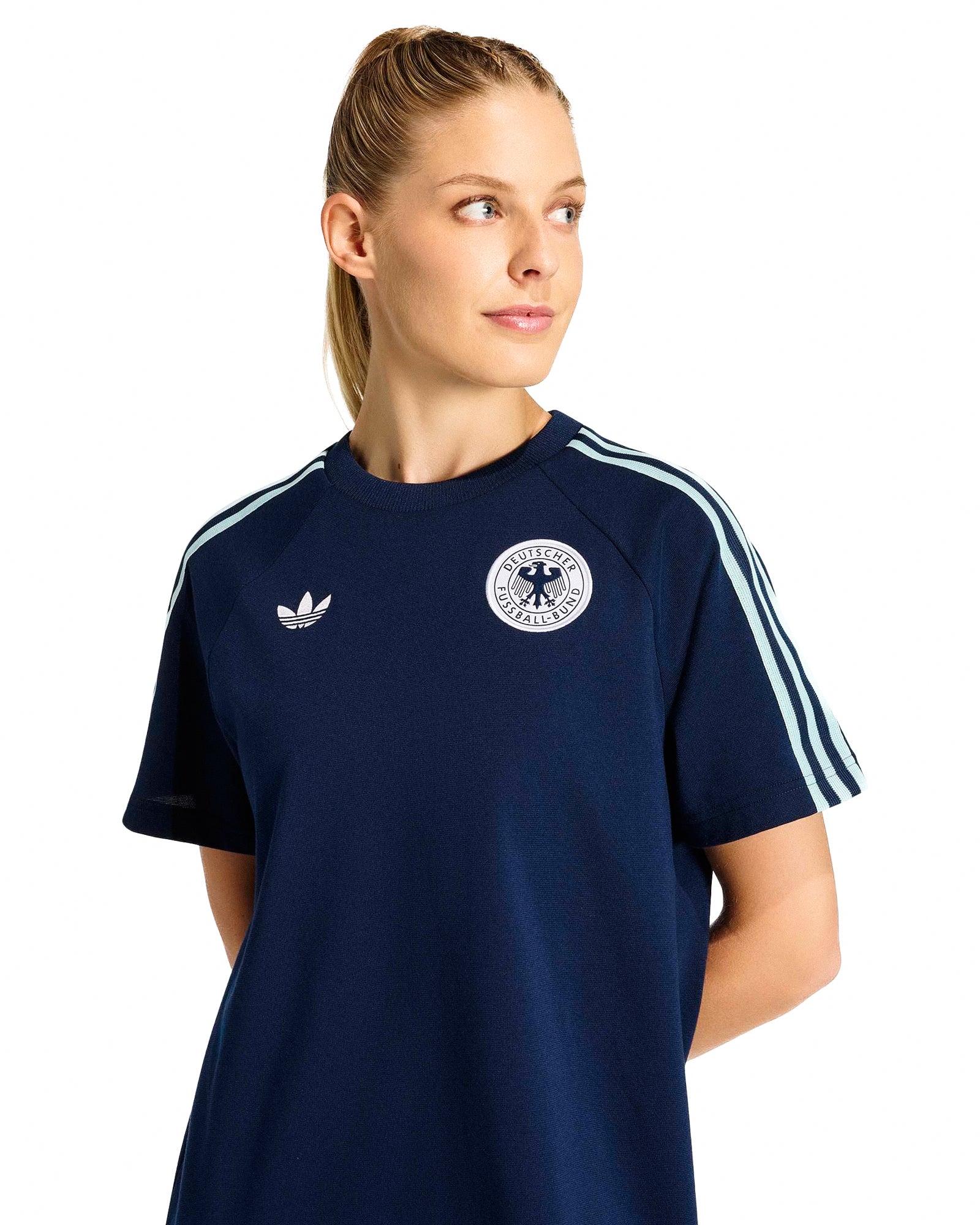 adidas DFB Germany OG Dress Collegiate Navy Dresses JZ9344 Style Inspiration | Overkill
