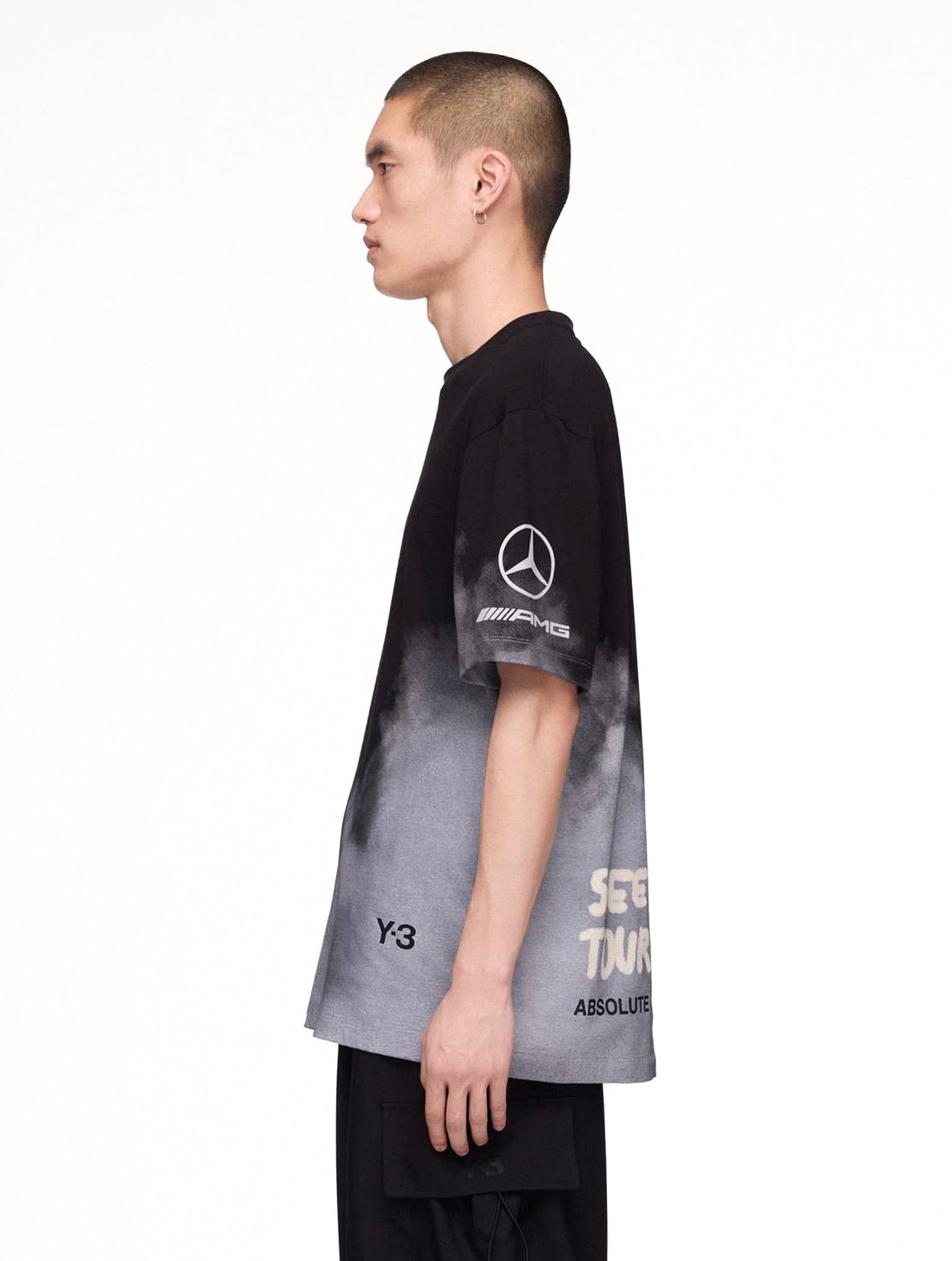 Mercedes-AMG Petronas F1 x Y-3 F1 Tour SS Tee Black T-Shirts KR2376 Style Inspiration | Overkill
