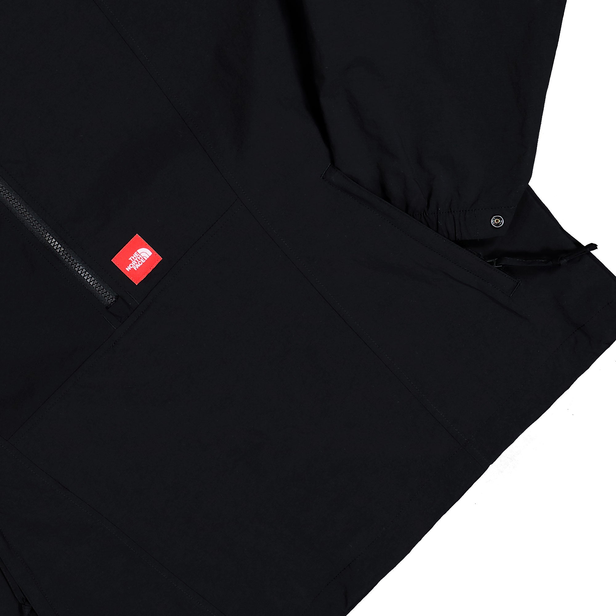 The North Face M TNF Red Box Taslan Jacket TNF Black Windbreaker NF0A8FPAJK3 Detail View 1 | Overkill
