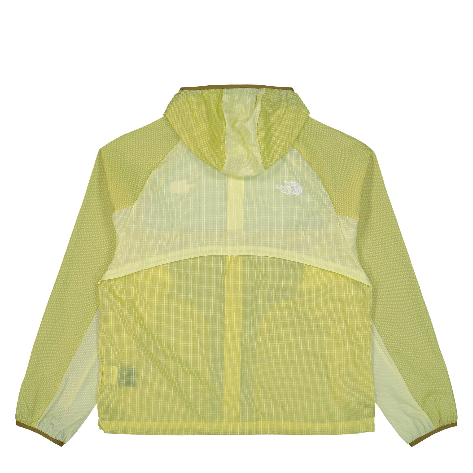 The North Face NSE Wind Jacket Lemon Mist / Pear Windbreaker NF0A8GE4GM41 Close-up | Overkill
