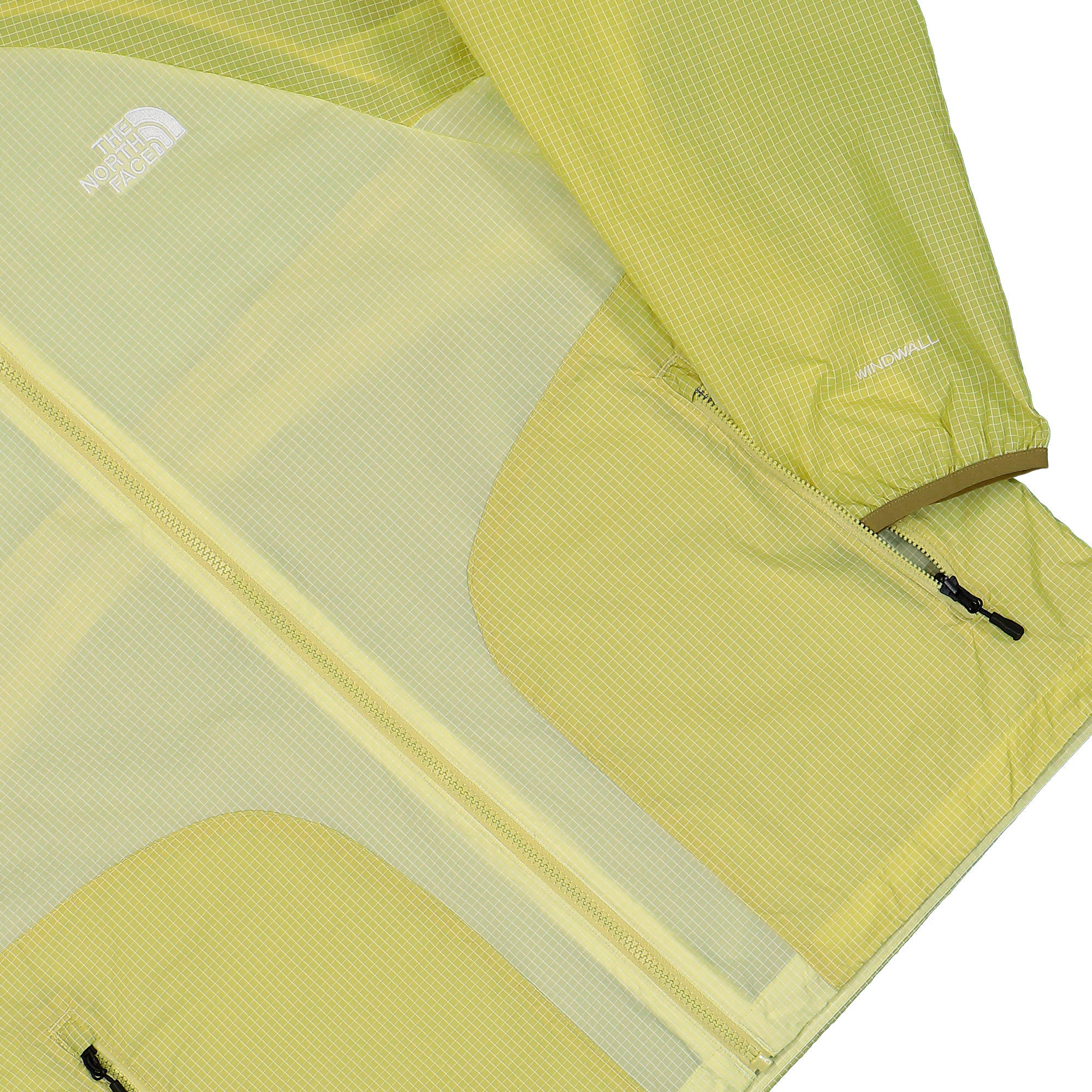 The North Face NSE Wind Jacket Lemon Mist / Pear Windbreaker NF0A8GE4GM41 Detail View 1 | Overkill
