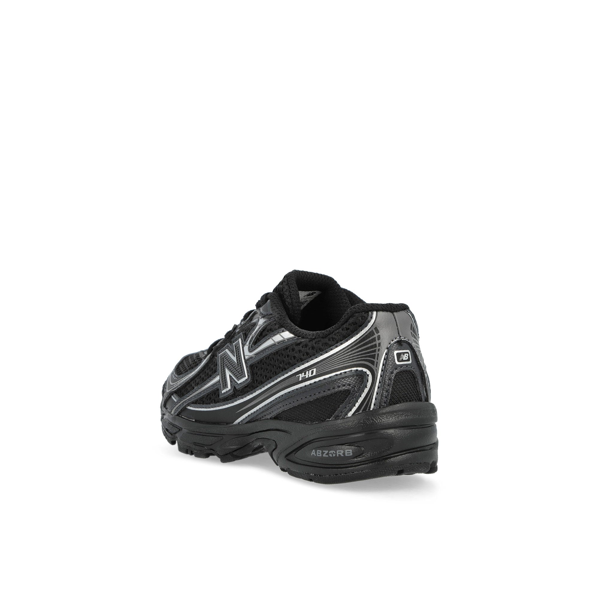 New Balance PZ740BM Black / Silver Metallic Low Top Sneakers PZ740BM Material | Overkill
