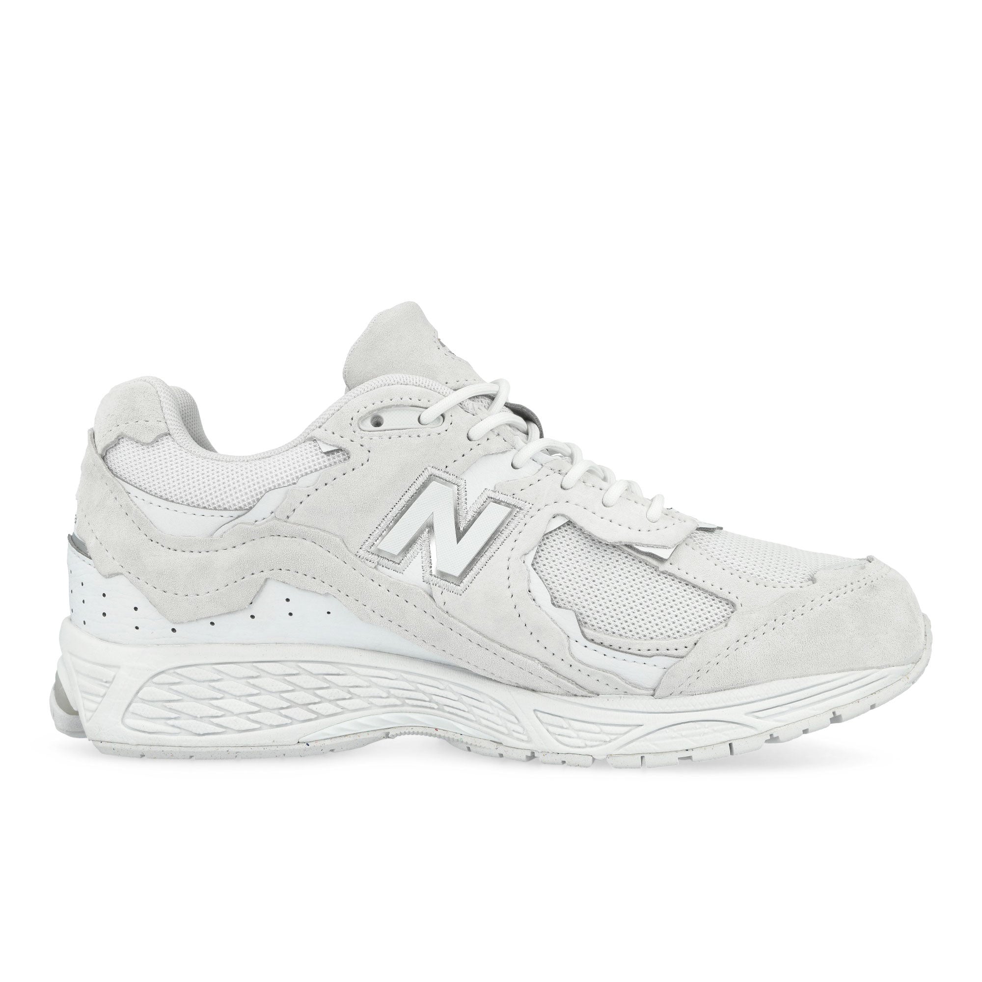 New Balance U2002DXA White / Silver Metallic Low Top Sneakers U2002DXA Silhouette | Overkill
