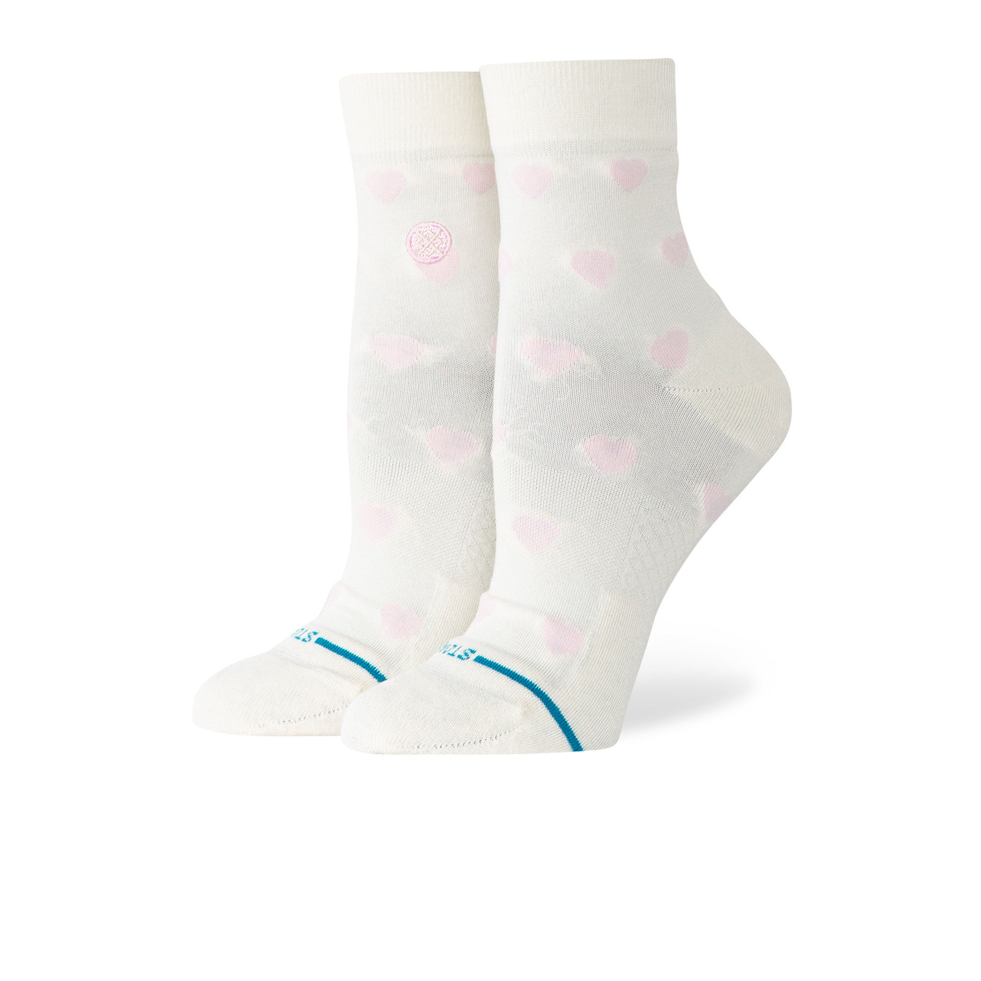 Stance Wmns Hearts Lowrider Socks Ivory Socks W335A26HEA-IVO | Overkill
