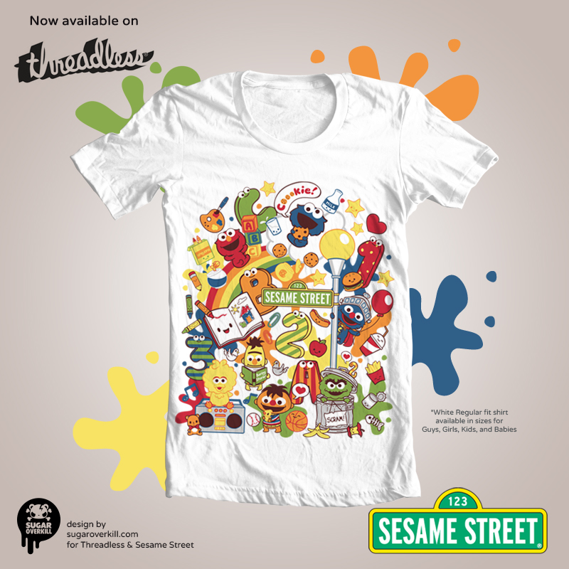 kawaii_threadless_sesame-street_shirt_by_Michele-Liza_sugaroverkill