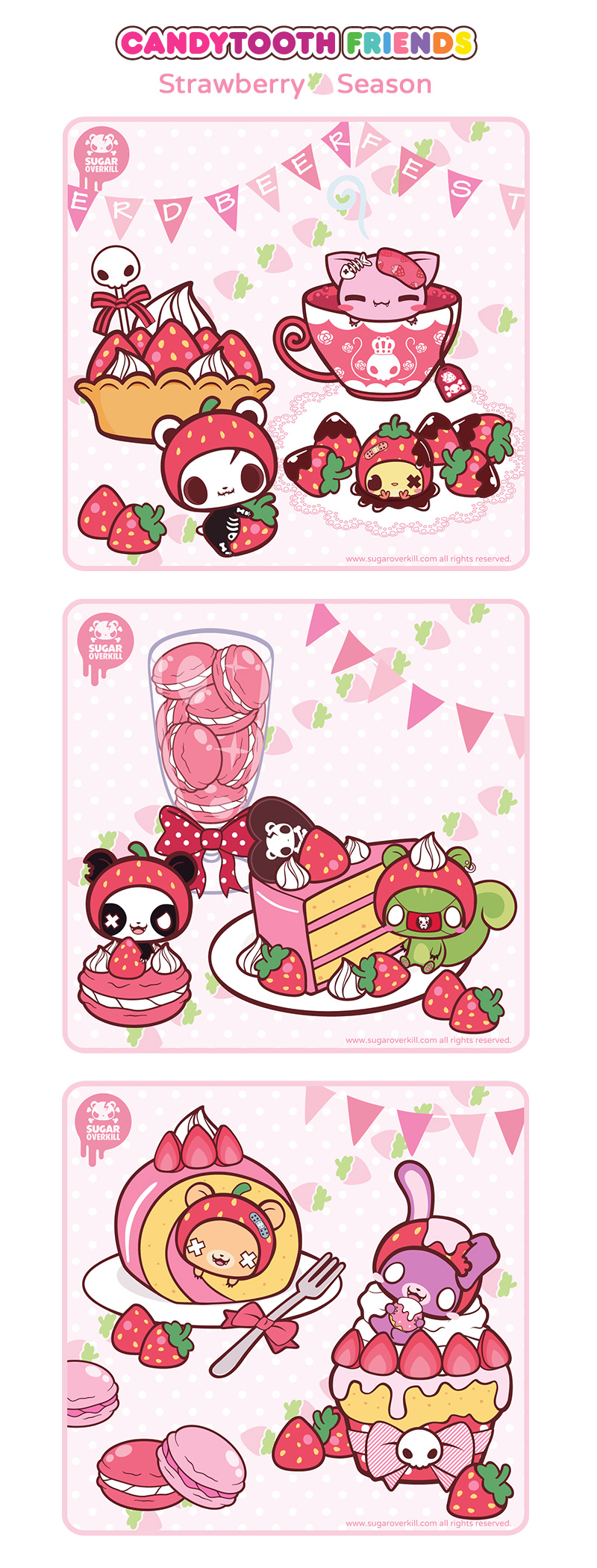 Candytooth_Friends_Strawberry_Season_by_SugarOverkill